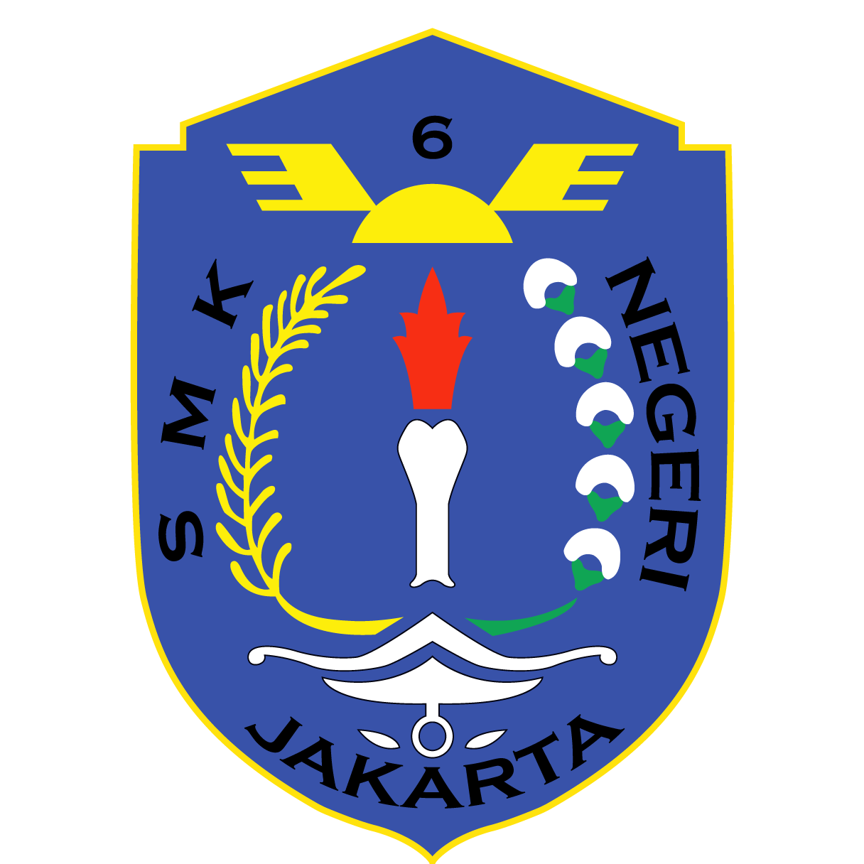 Logo SMKN 6 Jakarta